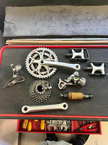 Shimano stx 3x7 mtb - stx,